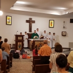 Poświęcenie tornistrów i przyborów szkolnych