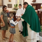Poświęcenie tornistrów i przyborów szkolnych