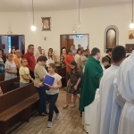 Poświęcenie tornistrów i przyborów szkolnych